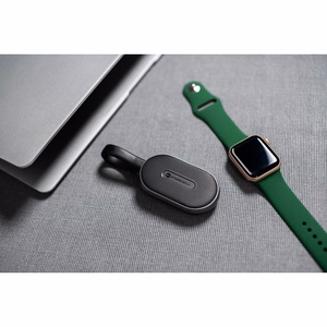 Ulkoinen akku Apple Watch:lle Forcell F-Energy Mini Power Watch 1A 2,5W 1200 mAh musta