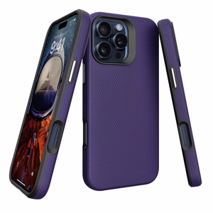Perfectionists Triangle Mag Case iPhone 13 Pro purple