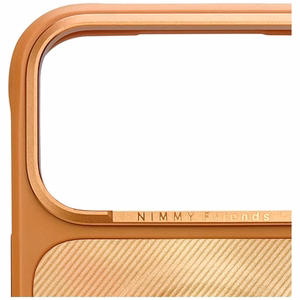 Nimmy Gentle Pets Series Dog MagSafe Suojakuori iPhone 17 Pro - Oranssi
