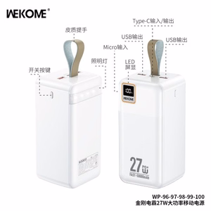 Power Bank WK Design "WP-96" White 30000mAh (27W)