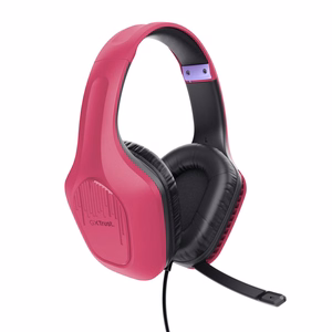 Trust GXT 415P Zirox langallinen pelikuuloke vaaleanpunainen
