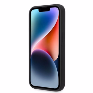 Karl Lagerfeld Silicone RSG Suojakuori iPhone 14:lle - musta