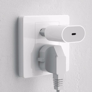 Dudao A14EUC PD 20W USB-C Wall Charger with Cable - White