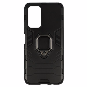 Ring Armor Case for Xiaomi Poco M4 Pro 5G Black