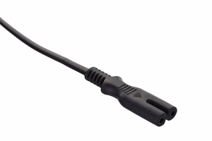 Savio CL-100 virtajohto musta 1.8 m IEC Type E (3.4 mm, 3.1 mm) IEC C7