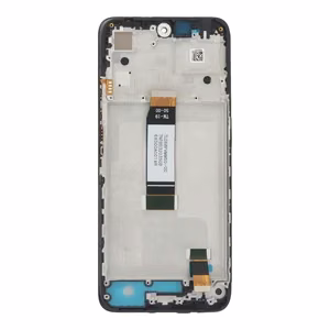 Näyttö Xiaomi Redmi 12 4G / Redmi 12 5G / Poco M6 Pro 5G kosketuslasilla ja kehyksellä musta OEM