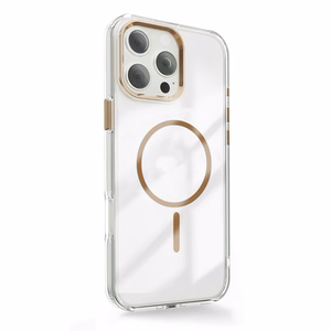 Clear Thin Mag Suojakuori iPhone 17 Air 6,6 kultainen