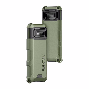 Kannettava 2-in-1 hyttyskarkotin Flextail Max Repel S (vihreä)