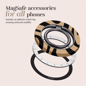 MIO Swirl Magsafe Suojakuori rengaspidikkeellä