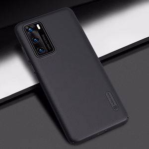 Nillkin Super Frosted Shield suojakuori laitteelle Huawei P40, musta