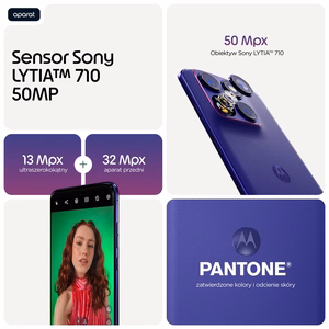 Motorola Edge 70 Fusion 5G smartphone, 17.2 cm (6.78″), Dual SIM, Android 16.0, USB-C, 12/256 GB, 7000 mAh, Violet
