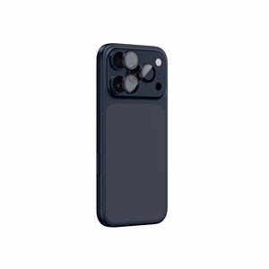 AmazingThing Lens Glass for iPhone 17 Pro / Pro Max with Blue Aluminum Frame