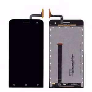 LCD-näyttö yhteensopiva Asus Zenfone 5 A500KL musta HQ