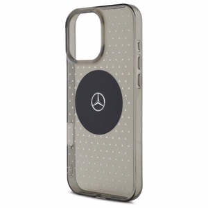 Mercedes MB Suojakuori tähtikuviolla iPhone 16 Pro:lle - Musta