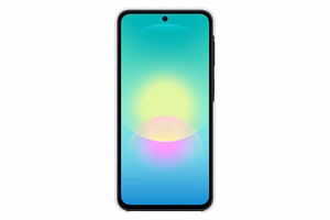 Vaaleanharmaa Samsung OA276TJE -suojakuori korttipaikalla Galaxy A27 5G -puhelimelle