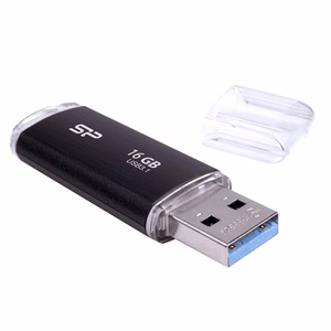 SILICON POWER Blaze B02 USB-muistitikku 16 GB USB Type-A 3.2 Gen 1 (SP016GBUF3B02V1K) musta