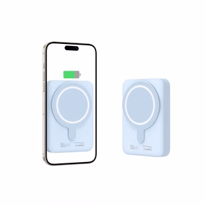 Tech-Protect LifeMag PB11 Powerbank MagSafe 10000mAh 15W USB-C-portilla - sininen + USB-C-kaapeli