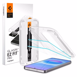 Spigen Glas.tR EZ Fit Pro 2-pack panssarilasi Samsung Galaxy A57 5G:lle