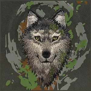 Nimmy Wolf MagSafe Suojakuori iPhone 16 Pro Max:lle - tummanharmaa