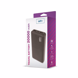 Setty power bank 20000 mAh SPB-20 black