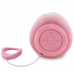 Hello Kitty Electroplate Gradient Bluetooth kaiutin - vaaleanpunainen
