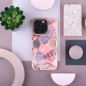 Twinki Suojakuori iPhone 15 PRO MAX:lle vaaleanpunainen