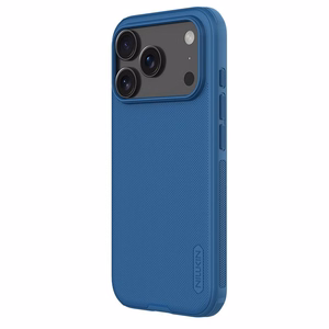 Nillkin Super Frosted Shield Pro -suojakuori iPhone 17 Pro, sininen