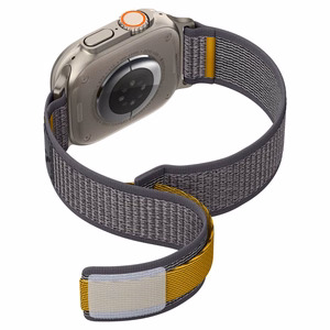 Spigen Athlex Air Apple Watch 6/7/8/9/10/SE/Ultra 1/2 (44/45/46/49mm) Active Harmaa