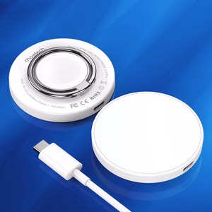 MagSafe langaton magneettinen laturi CHOETECH, 15W, 2-in-1