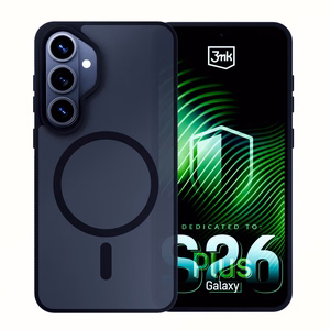 Samsung Galaxy S26+ – 3mk Smoke MagCase puhelimen suojakuori