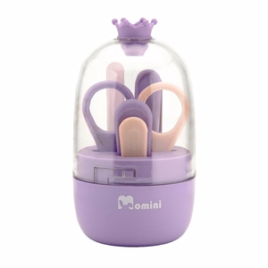 Momini Lilac Purple vauvan kynsienhoitosetti