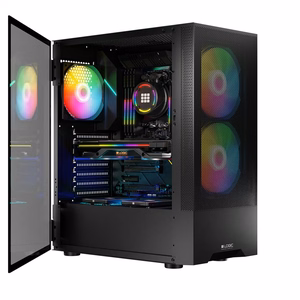 Logic ARYA ARGB MINIDI USB 3.0 -tietokonerunko, musta