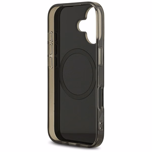 US Polo DH and Bottom Stripe Logo MagSafe -suojakuori iPhone 17 - musta