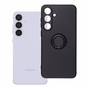 Silikoninen Suojakuori Samsung S25 FE:lle Ring musta