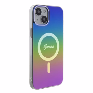 Guess IML Iridescent MagSafe Suojakuori iPhone 15 Plus / 14 Plus 6.7":lle - moniväri
