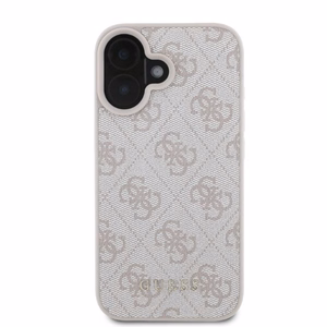 Guess 4G Classic Suojakuori iPhone 16:lle - Vaaleanpunainen