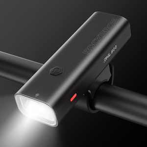 Rockbros 24710012001 polkupyörän etuvalo 800 lm + USB-C - USB-A kaapeli - musta