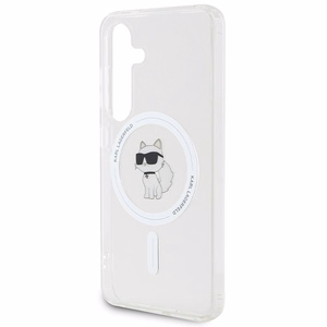 Karl Lagerfeld IML Choupette MagSafe Suojakuori Samsung Galaxy S24:lle - läpinäkyvä