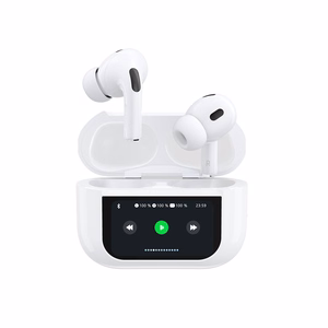 Dudao U19 in-ear TWS langattomat Bluetooth 5.3 kuulokkeet LED-näytöllä - valkoinen