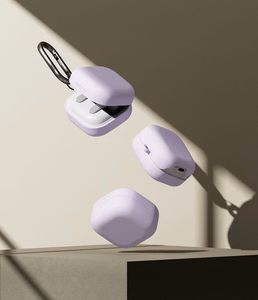 Ringke Silicone suojakuori Samsung Galaxy Buds 4 / 4 Pro:lle violetti