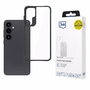 3mk Satin Armor Case+ Samsung Galaxy S25+:lle - läpinäkyvä