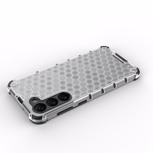 Honeycomb Suojakuori Samsung Galaxy S23+:lle panssaroitu hybridikotelo musta