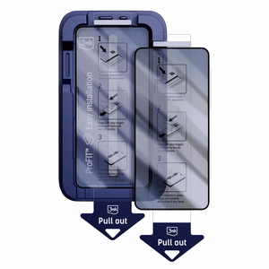 9H-panssarilasi yksityisyyssuodattimella 3mk HardGlass Max Privacy Samsung Galaxy S26 Ultra -puhelimelle