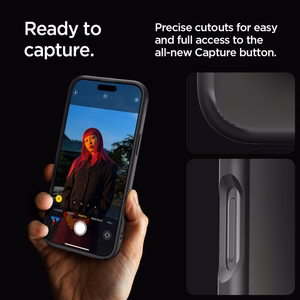 Spigen Ultra Hybrid Suojakuori iPhone 16 Pro - mattamusta