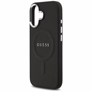 Guess Classic Logo MagSafe -suojakuori iPhone 17 - musta