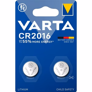 VARTA litiumparisto CR2016 3V 2 kpl