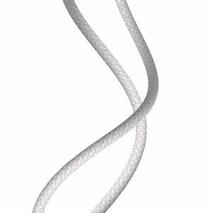 Baseus High Density Braided USB-C - Lightning kaapeli PD 20W 1 m (valkoinen) CATLGD-02