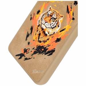 Nimmy Tiger MagSafe -suojakuori Samsung Galaxy S26 Ultralle - ruskea