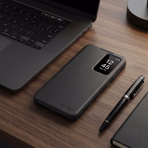 Tech-Protect Smart Wallet -suojakuori mallille Samsung Galaxy A27 5G – mattamusta