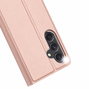 Dux Ducis Skin Pro -suojakuori Samsung S24+:lle läpällä - vaaleanpunainen
